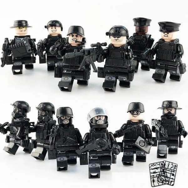block tech swat team construction set