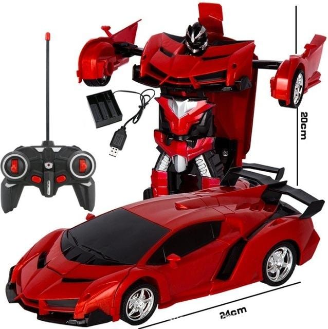 2 in 1 transformer remote control car
