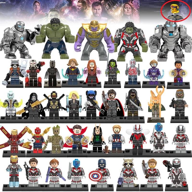 marvel avengers action figure gift set