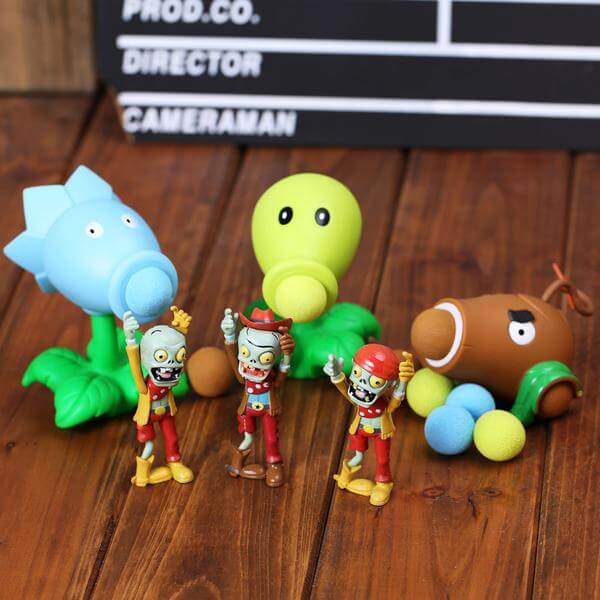 plants vs zombies peashooter toy