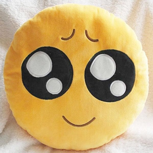 small emoji pillow