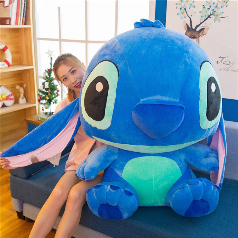 Popular NEW Giant Size Disney Blue Lilo stitch stuffed animal Toy doll 45CM New