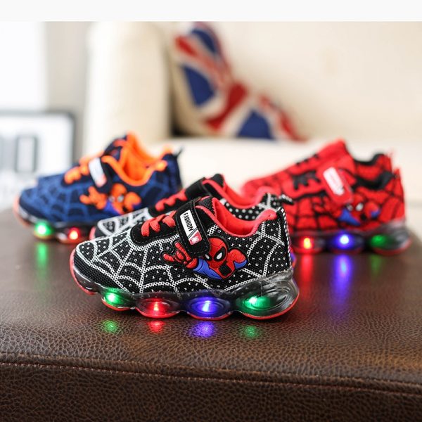 spiderman sneakers