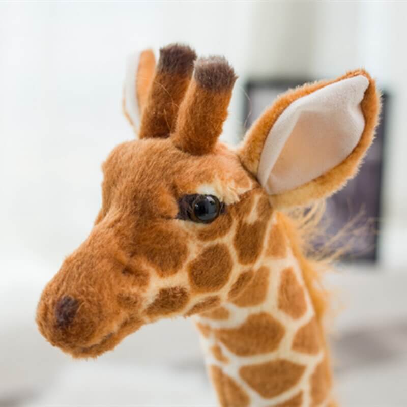 large giraffe stuffed animal