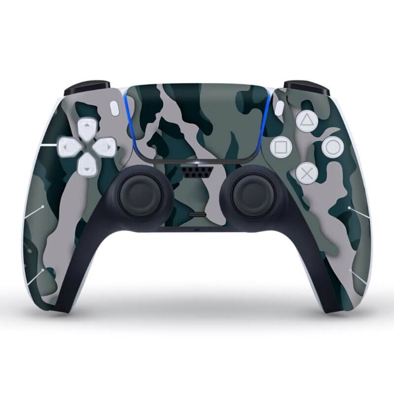 PS5 Camouflage Skin Soft Silicone Case Cover