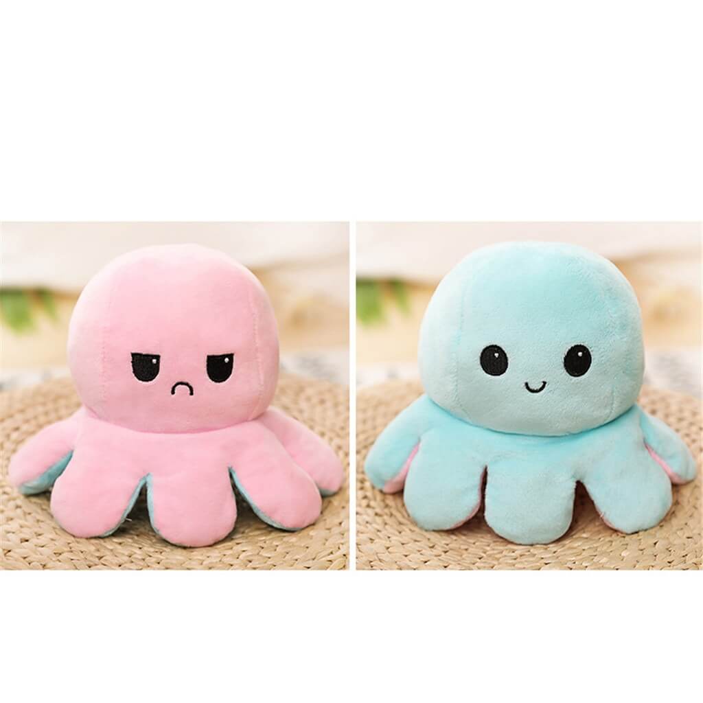 angry and super angry octopus plush