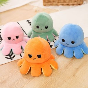 angry and super angry octopus plush