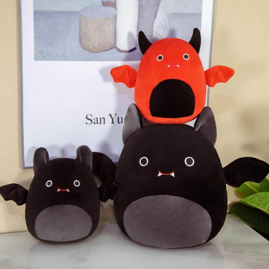 Squish Pillow Cute Bat Plush Halloween Decor