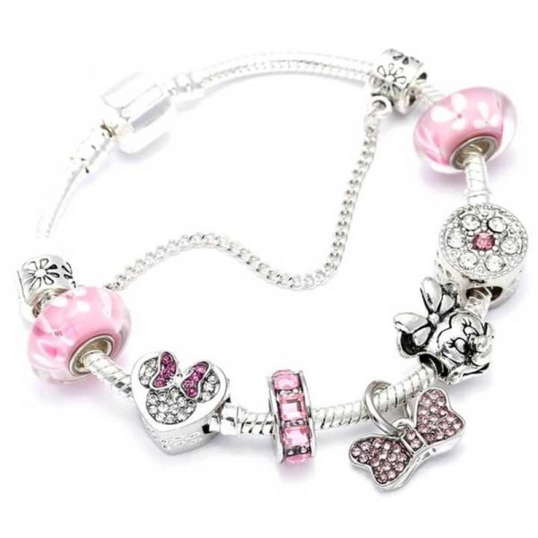 Minnie Pandora Charm Bracelet - Quymart Jewelry