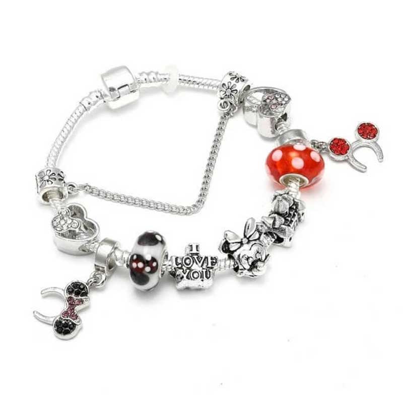 Minnie Pandora Charm Bracelet - Quymart Jewelry
