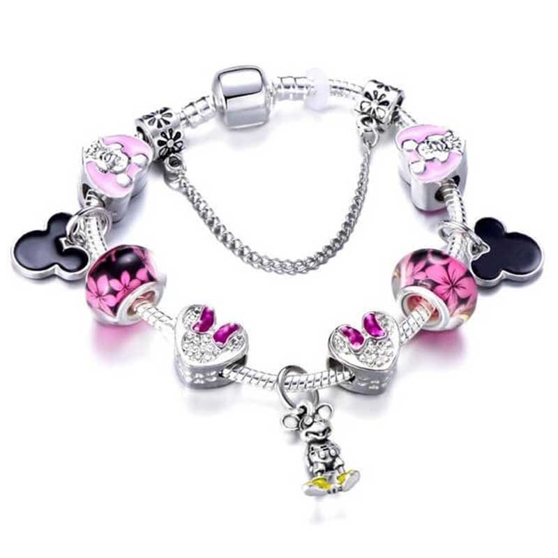 Minnie Pandora Charm Bracelet - Quymart Jewelry