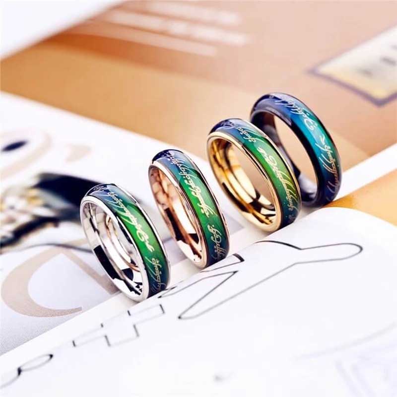 Temperature Emotion Feeling Change Color Rings - Quymart Jewelry
