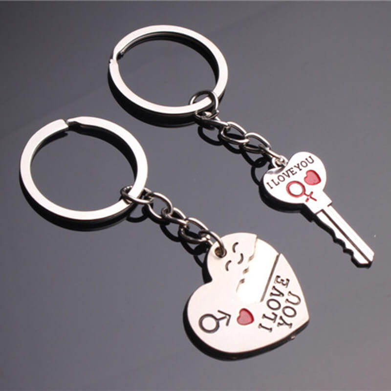 I Love You Couple Keychain Valentine's Day Gift - Quymart Jewelry