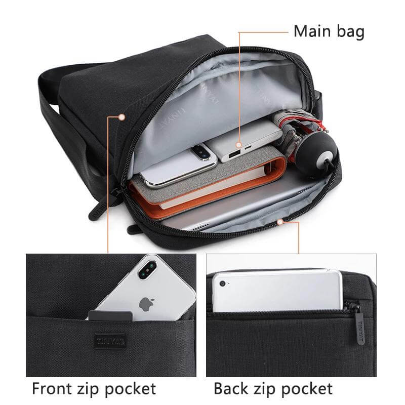 Lightweight Crossbody Bag For Ipad Casual Quymart Apparel