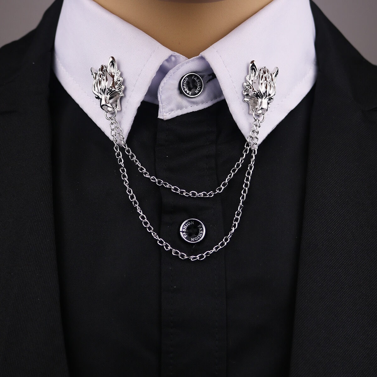 Panther Collar Pin Chain - Quymart Apparel