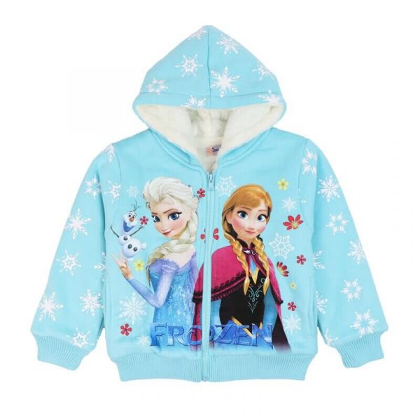 FROZEN Elsa Winter Hooded Coat Quymart Apparel