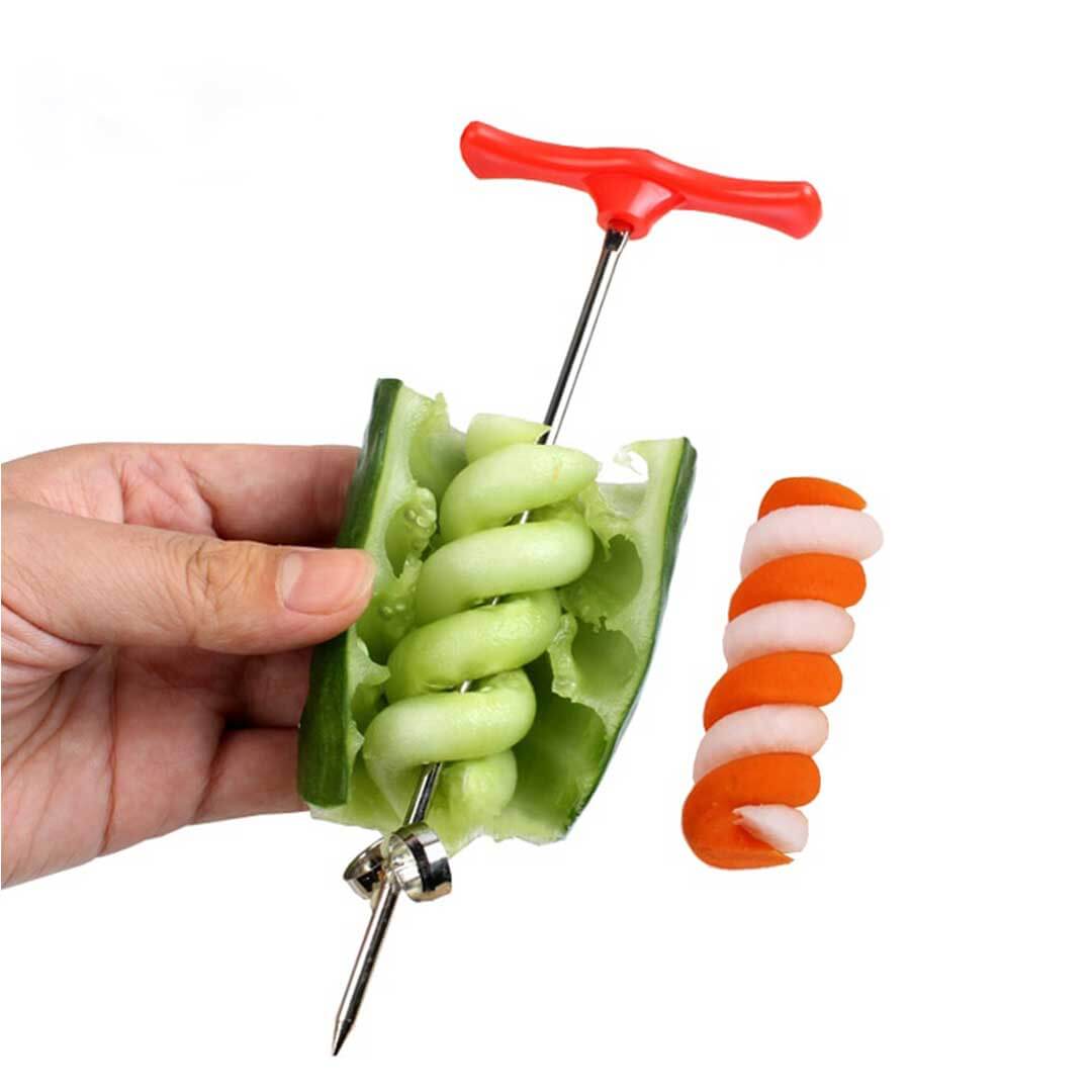 Fruit Vegetables Spiral Knife Carving Tools Home & Garden