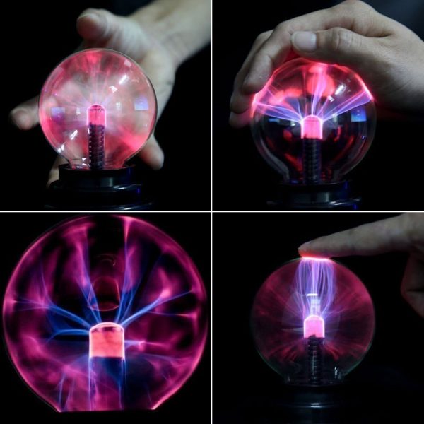 Plasma Ball Light Bulb Home & Garden
