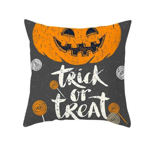 Pumpkin Halloween Pillow Cover - Home & Garden