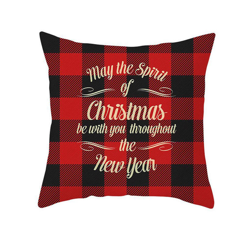 Colorful Christmas Pillow Covers - Home & Garden