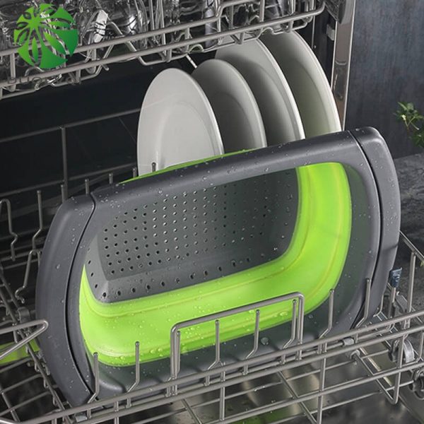 Collapsible Strainer With Handle Home & Garden